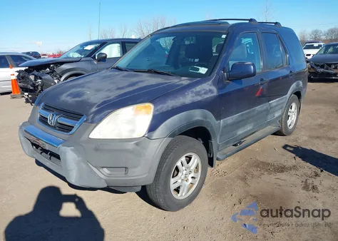 2004 Honda Cr-V Ex из США, поврежденный, VIN SHSRD78894U226326